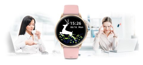 Damski SMARTWATCH G.Rossi SW015-2 Różowy G.Rossi