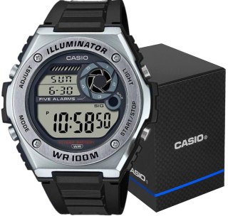 Zegarek Casio MWD-100H-9AVEF 10 BAR Do pływania Unisex + BOX CASIO