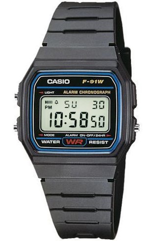 Zegarek Męski CASIO F-91W-1DG CASIO