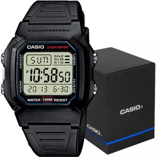 Zegarek Męski CASIO W-800H-1AVES + BOX CASIO