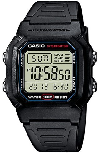 Zegarek Męski CASIO W-800H-1AVES + BOX CASIO