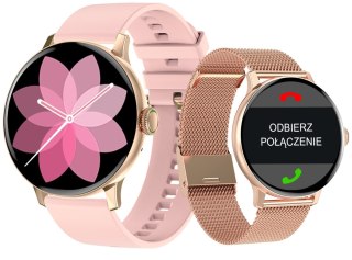 Smartwatch Giewont Supernova SmartCall GW330-1 Rose Gold Shine/Powder Pink Giewont