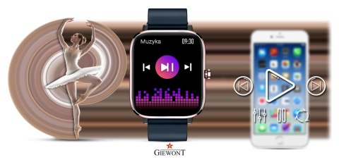 Smartwatch Giewont Dynamic SmartCall GW230-5 - RoseGold/Deep Ocean Giewont