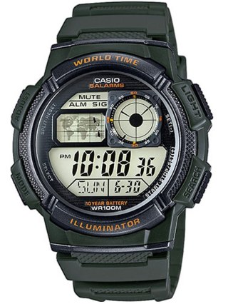 Zegarek Męski CASIO AE-1000W-3AVDF + BOX CASIO