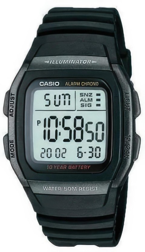 Zegarek Męski CASIO W-96H-1BVDF + BOX CASIO