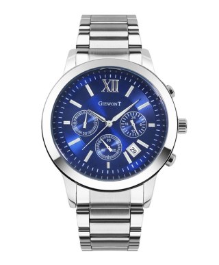 Zegarek Męski Giewont Apex Chrono GW6480-2 Chronograf Silver/Blue Giewont