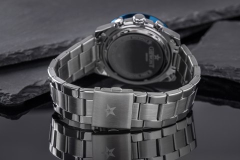 Zegarek Męski Giewont PrimeChrono GW8620-2 Chronograf Silver/Blue Giewont