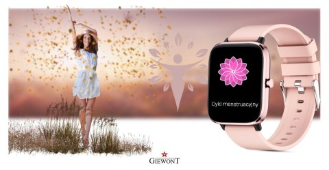 Smartwatch Giewont Dynamic SmartCall GW230-1 - Rose Gold/Powder Pink Giewont