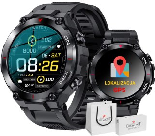 Smartwatch Giewont Pionier GPS GW460-1 - Carbon Giewont