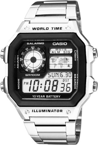 Zegarek CASIO AE-1200WHD-1AVDF + BOX CASIO