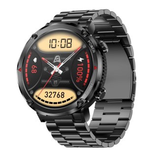 Smartwatch Gravity GT21-1+ Czarny Pasek Silikonowy Gravity