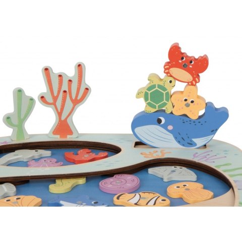 TOOKY TOY Złowić Rybkę Gra Zręcznościowa Układanka Montessori Tooky Toy