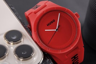 Zegarek Męski Hugo Lit For Him Red 1530346 + BOX Hugo Boss