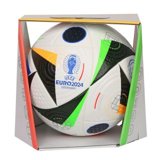 Piłka adidas Euro24 Pro Fussballliebe IQ3682 biały 5 Adidas