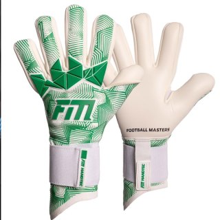 Rękawice FM Varis X PRO WHITE GREEN S955459 Football Masters