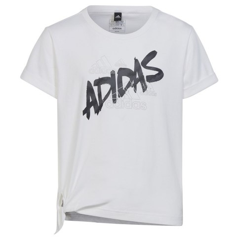 Koszulka adidas Dance Knotted Tee girls Jr HR5818 Adidas