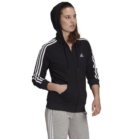 Bluza adidas 3 Stripes FL Full-Zip Hoodie GM5567 Adidas