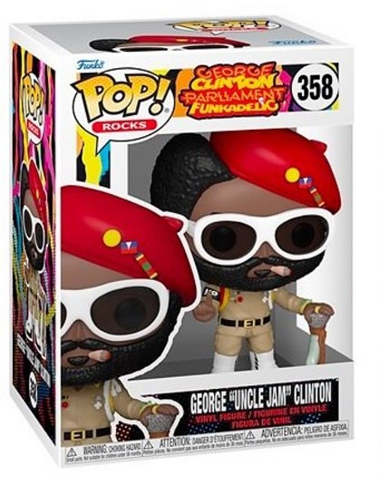 Funko POP! Rocks George Clinton Uncle Jam 358