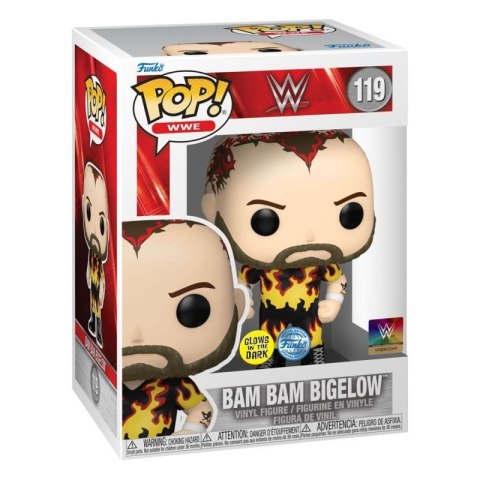 Funko POP! WWE Bam Bam Bigelow 119 Glow