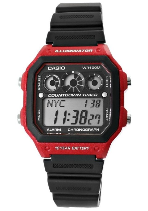 Zegarek Męski CASIO AE-1300WH-4AVDF + BOX CASIO