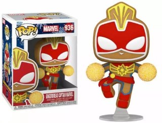 Funko POP! Marvel Gingerbread Captain Marvel 936