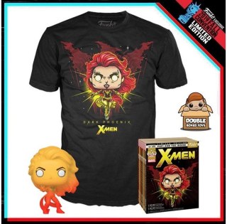 Funko POP! X-Men Dark Phoenix &amp; t-shirt Black S LE