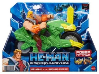 MATTEL Masters of Universe He-Man &amp; Ground Ripper