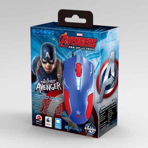 Mysz E-Blue Capitan America EMS613BLAA