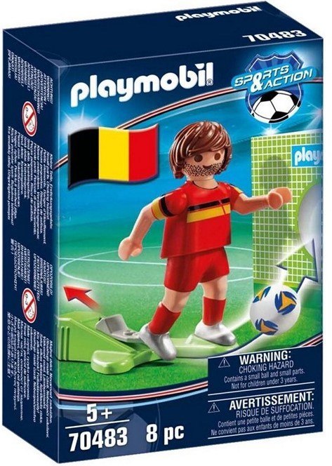 PLAYMOBIL 70483 Sports &amp; Action Player Belgia 8el