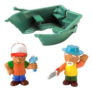 Fisher Price DISNEY Handy Manny łódź Abuelito