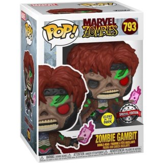 Funko POP! Marvel Zombies Zombie Gambit 793 SE Glo