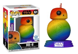 Funko POP! Star Wars Droid BB-8 61 rainbow Exclus