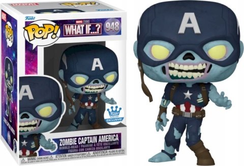 Funko POP! What if Captain America Zombie 948 Excl