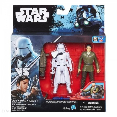 Hasbro Star Wars SnowTrooper Poe Dameron 2pak