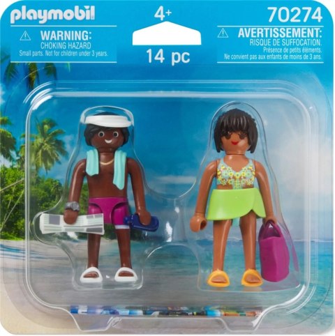 PLAYMOBIL 70274 Urlopowicze na plaży 2pak