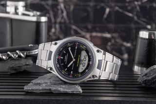 Zegarek Męski Casio DUAL AW-80D-1AVDF + BOX CASIO