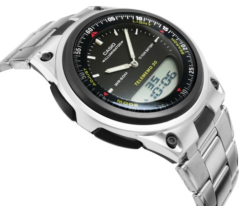 Zegarek Męski Casio DUAL AW-80D-1AVDF + BOX CASIO