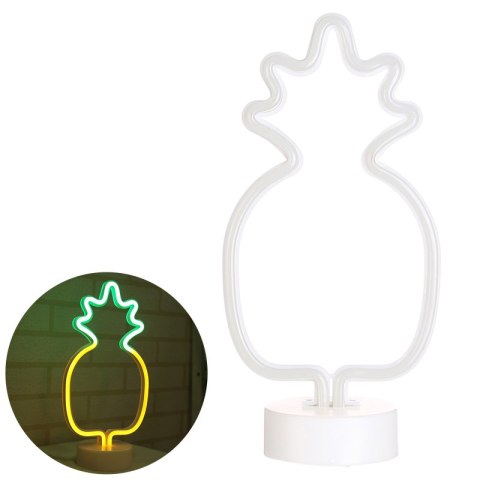 Dekoracyjna lampka neonowa LED- ananas