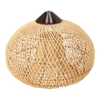 Dekoracyjna rattanowa lampa wisząca - 40 cm (naturalny kolor)