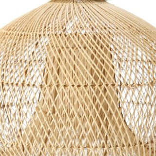 Dekoracyjna rattanowa lampa wisząca - 50 cm (naturalny kolor)