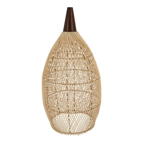 Rustykalna rattanowa lampa wisząca - 35 cm (naturalny kolor)