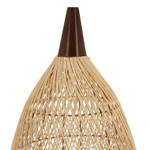 Rustykalna rattanowa lampa wisząca - 35 cm (naturalny kolor)