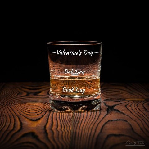 Szklanka do whisky Valentine's Day