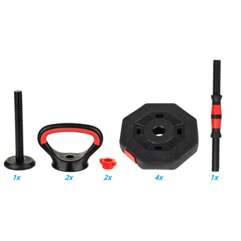 HANTLA KOMPOZYTOWA KETTLEBELL 2W1 10 KG EB FIT EB FIT