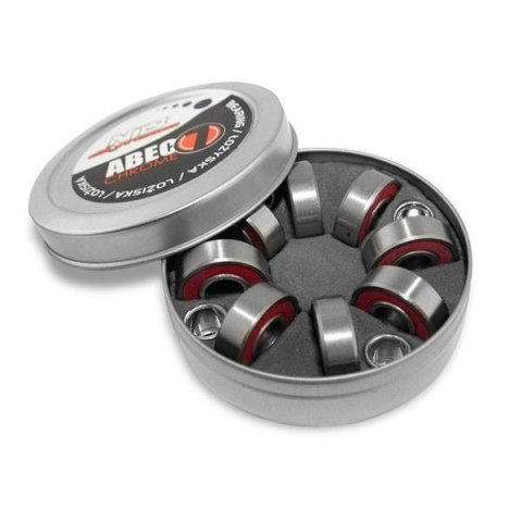 ABEC-7 RS RED CHROME ŁOŻYSKA (8 szt) OPAK. METAL NILS EXTREME NILS EXTREME