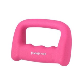 CK05 KASTET PINK CIĘŻAREK ŻELIWNY POKRYTY NEOPRENEM 0.5 KG HMS HMS