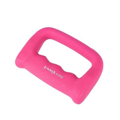 CK05 KASTET PINK CIĘŻAREK ŻELIWNY POKRYTY NEOPRENEM 0.5 KG HMS HMS