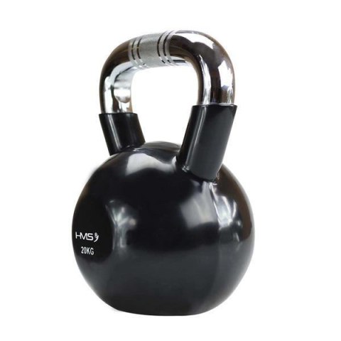 KTC20 BLACK UCHWYT CHROM RADEŁKOWANY KETTLEBELL ŻELIWNY HMS HMS