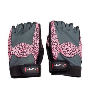 RST03 PINK/GRAY ROZM. L RĘKAWICE NA SIŁOWNIĘ HMS HMS