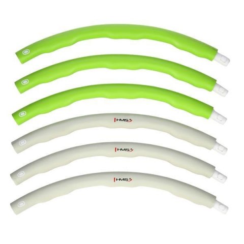 HHP003 GREEN-GREY HULA HOP 1,5KG 100CM HMS HMS